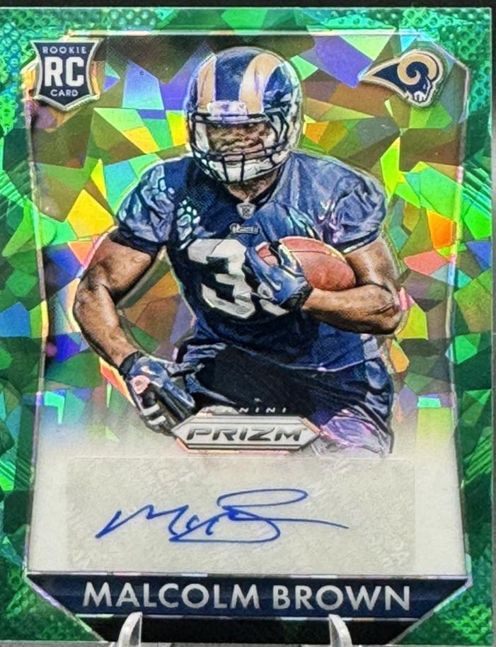 Malcolm Brown [Green Crystals Prizm] #RS-MB