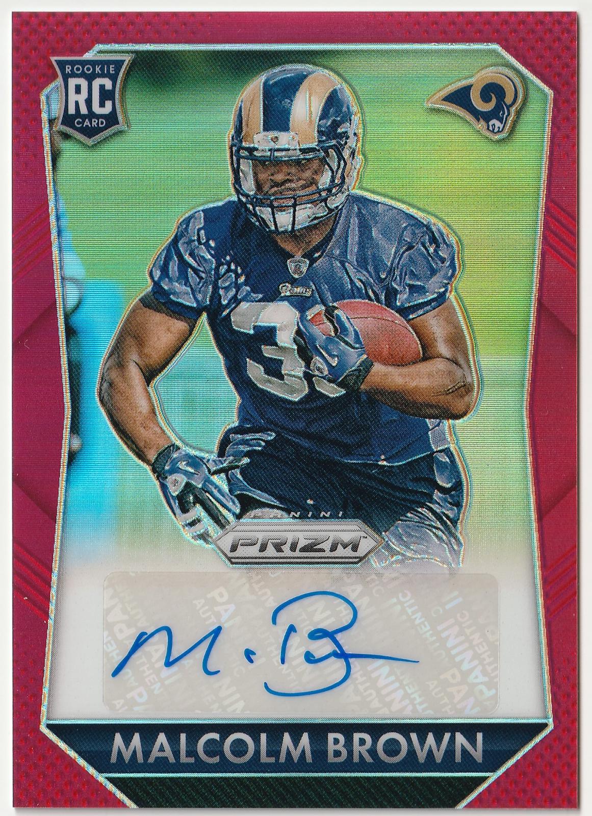 Malcolm Brown [Red Prizm] #RS-MB