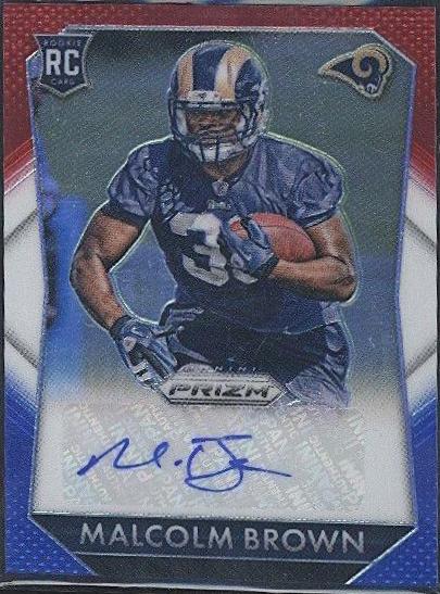 Malcolm Brown [Red, White, Blue Prizm] #RS-MB