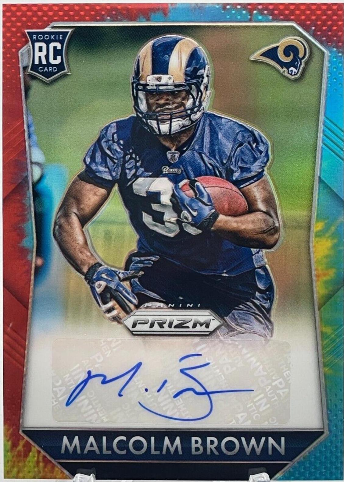 Malcolm Brown [Tie Dyed Prizm] #RS-MB