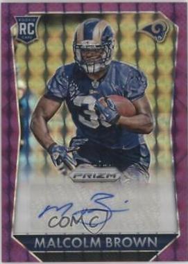 Malcolm Brown [Violet Mosaic Prizm] #RS-MB