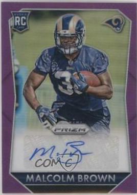 Malcolm Brown [Violet Prizm] #RS-MB