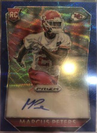 Marcus Peters [Blue Wave Prizm] #RS-MP