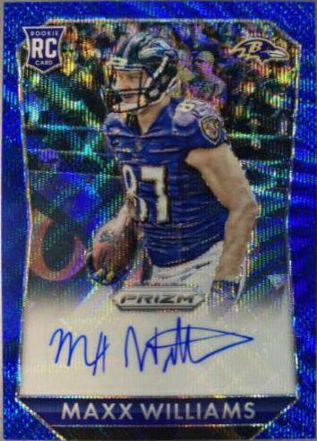 Maxx Williams [Blue Prizm] #RS-MW