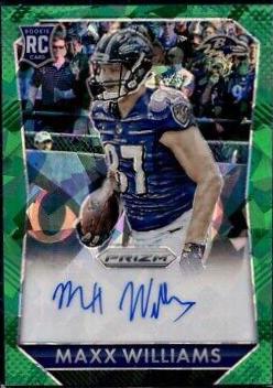 Maxx Williams [Green Crystals Prizm] #RS-MW