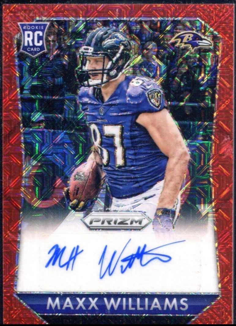Maxx Williams [Mojo Red Prizm] #RS-MW