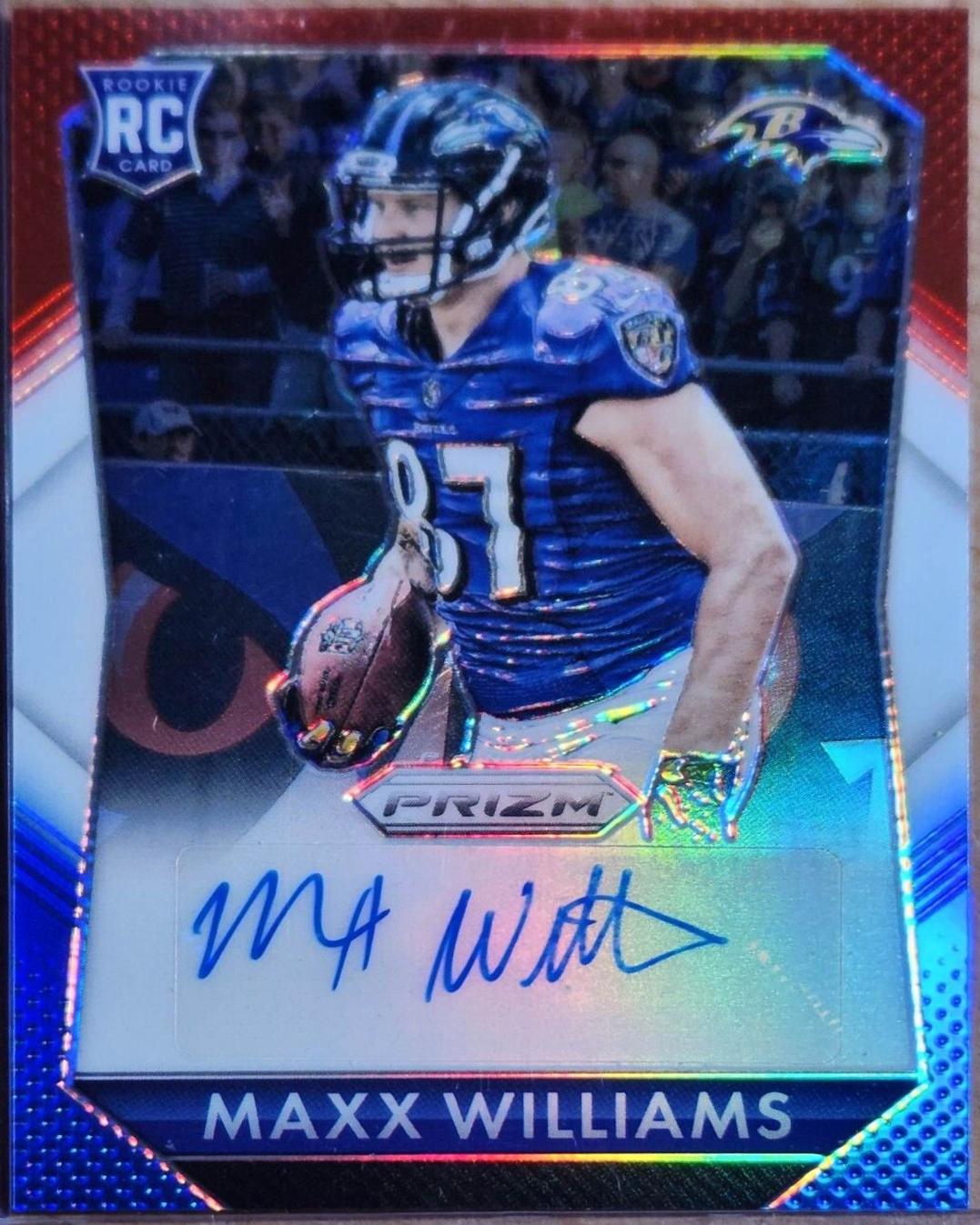 Maxx Williams [Red, White, Blue Prizm] #RS-MW