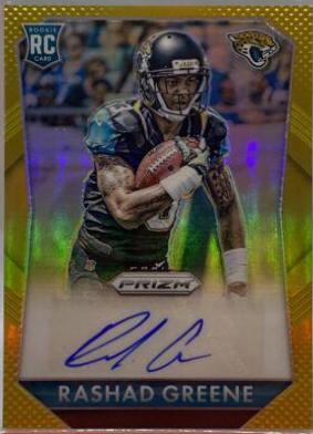 Rashad Greene [Gold Prizm] #RS-RG