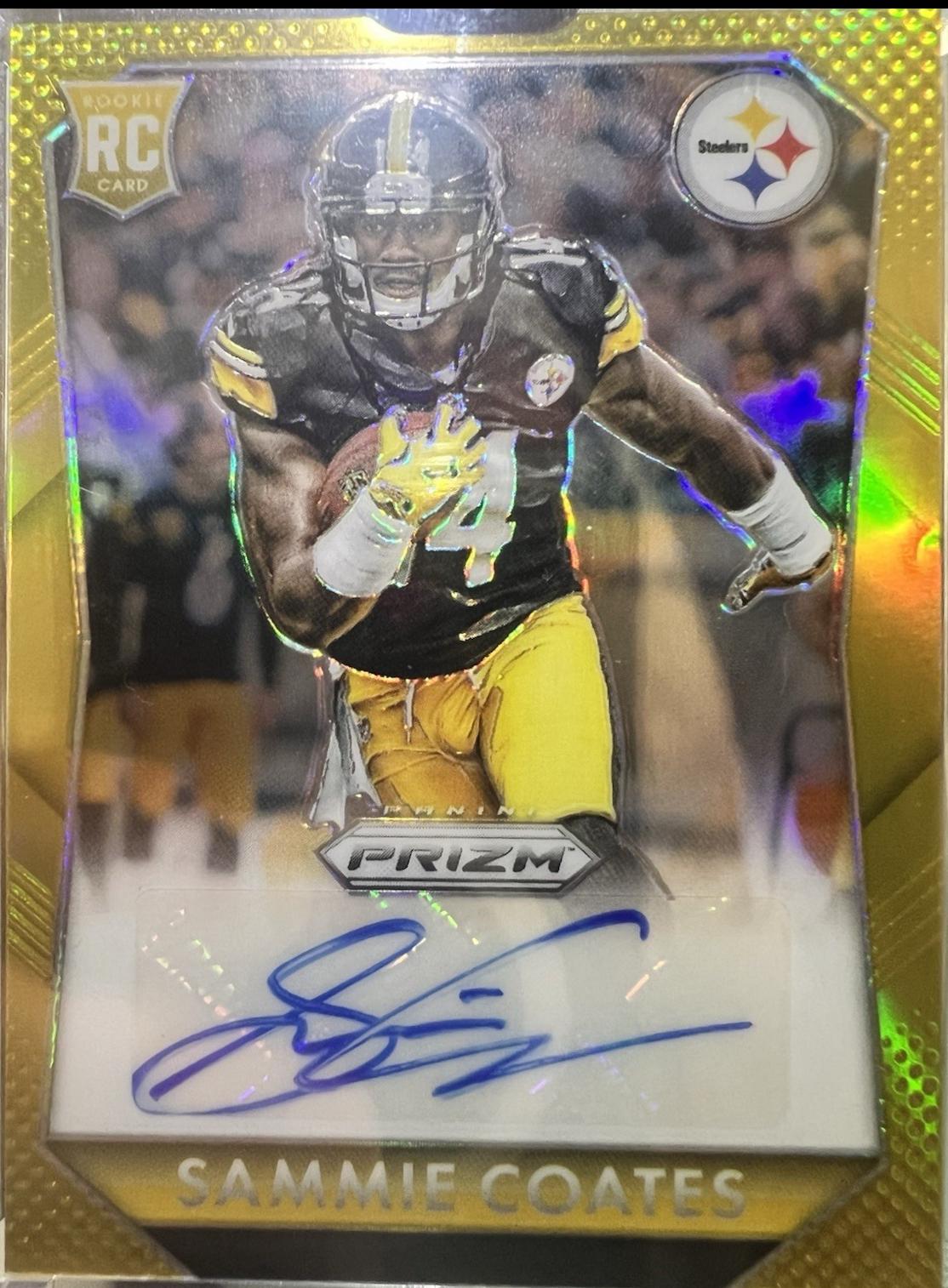 Sammie Coates [Gold Prizm] #RS-SC
