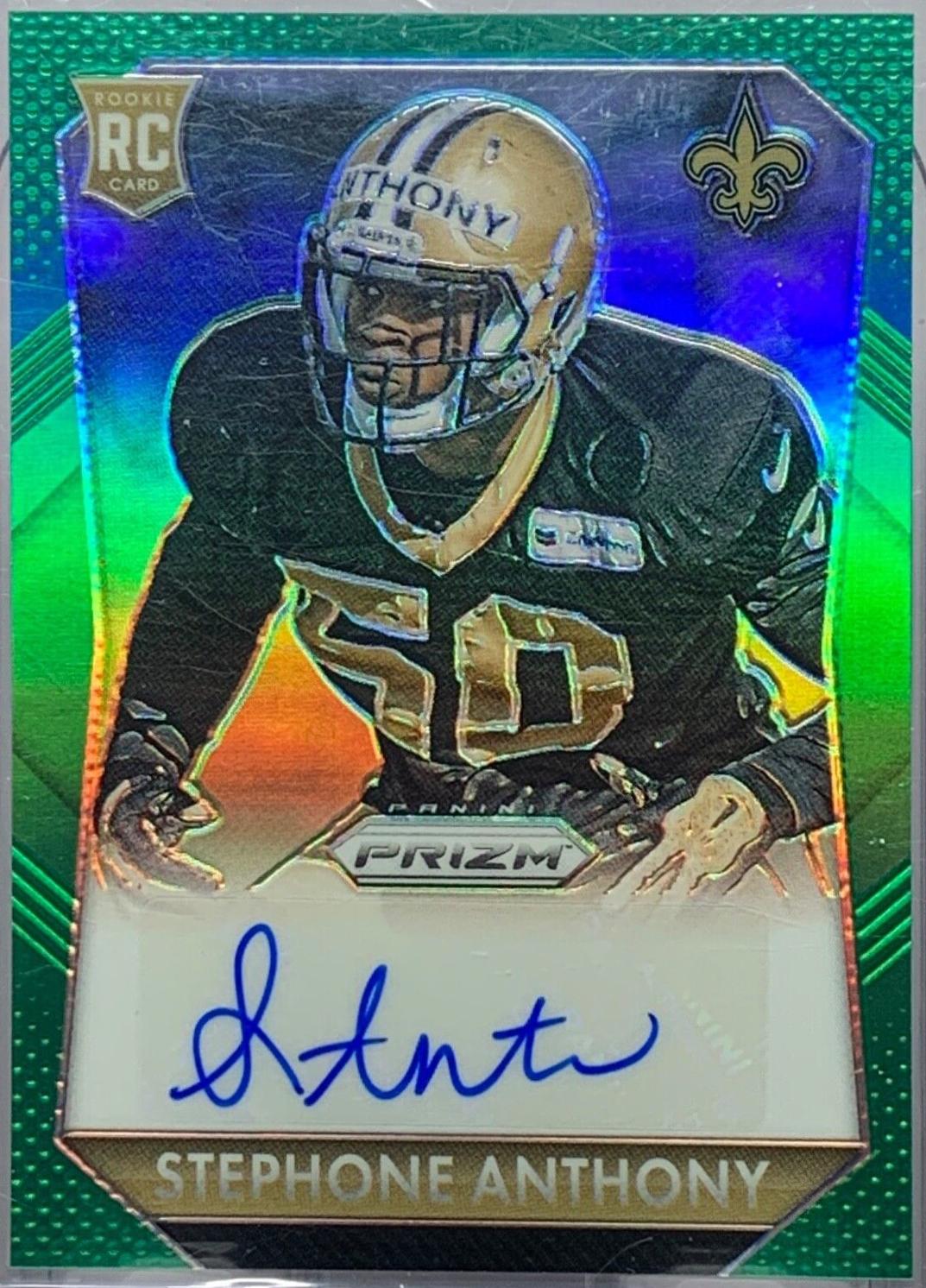 Stephone Anthony [Green Prizm] #RS-SA