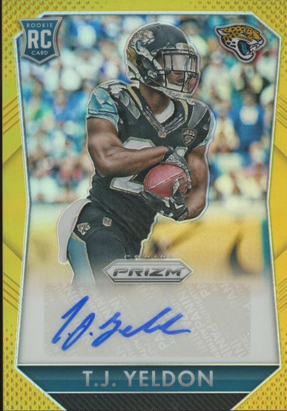 T.J. Yeldon [Gold Prizm] #RS-TJ