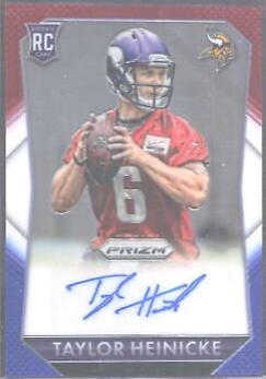 Taylor Heinicke [Red, White, Blue Prizm] #RS-TH