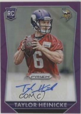 Taylor Heinicke [Violet Prizm] #RS-TH