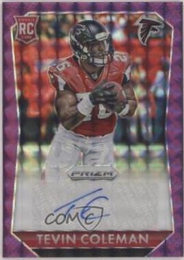 Tevin Coleman [Violet Mosaic Prizm] #RS-TC
