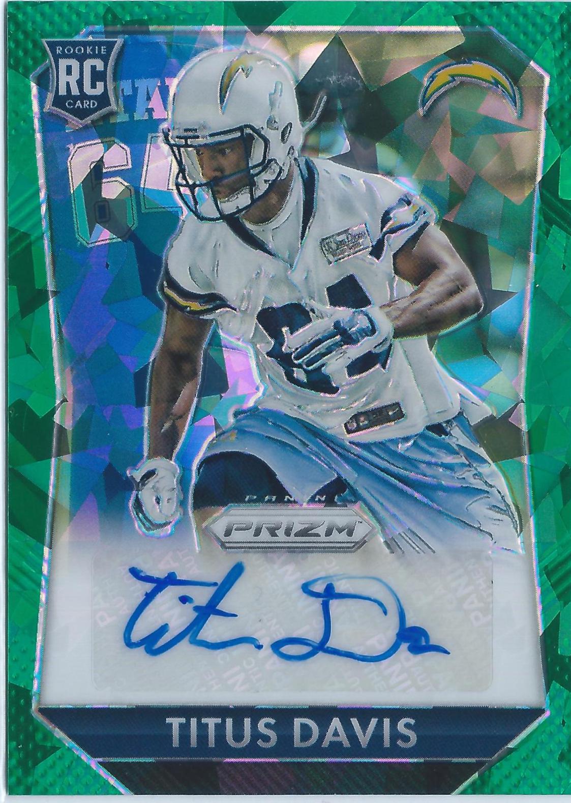 Titus Davis [Green Prizm] #RS-TD