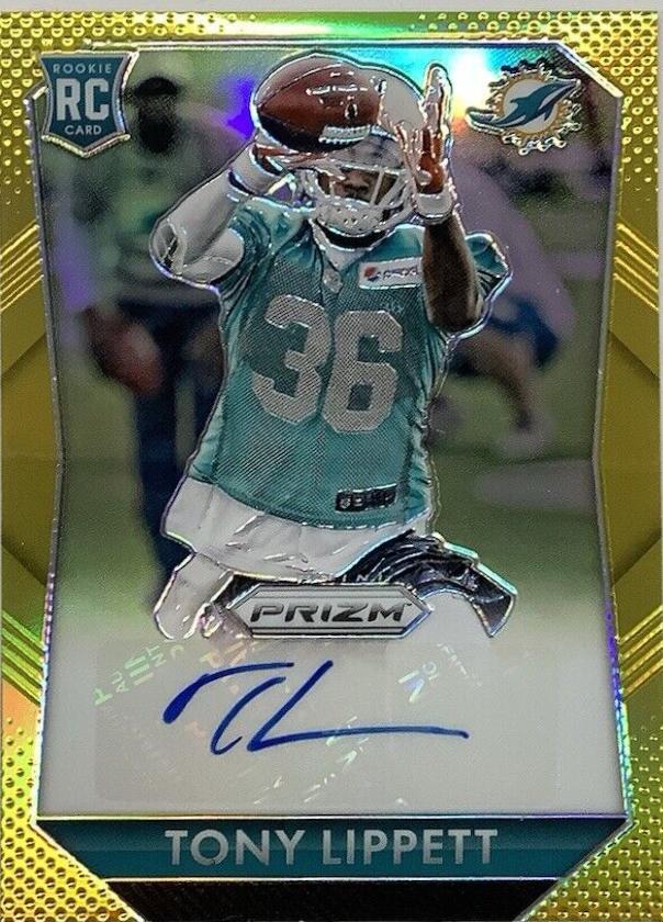 Tony Lippett [Gold Prizm] #RS-TO