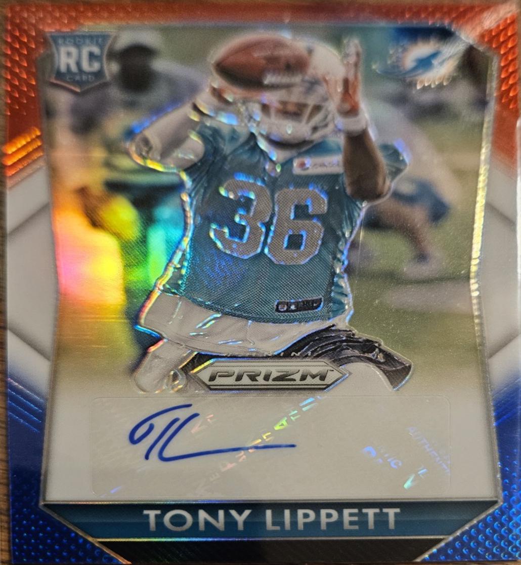 Tony Lippett [Red, White, Blue Prizm] #RS-TO