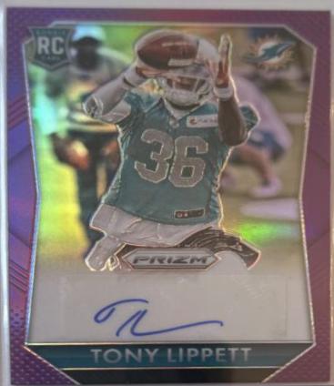 Tony Lippett [Violet Prizm] #RS-TO