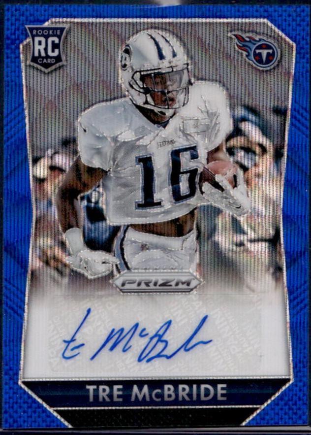 Tre McBride [Blue Wave Prizm] #RS-TM