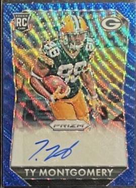 Ty Montgomery [Blue Wave Prizm] #RS-TY