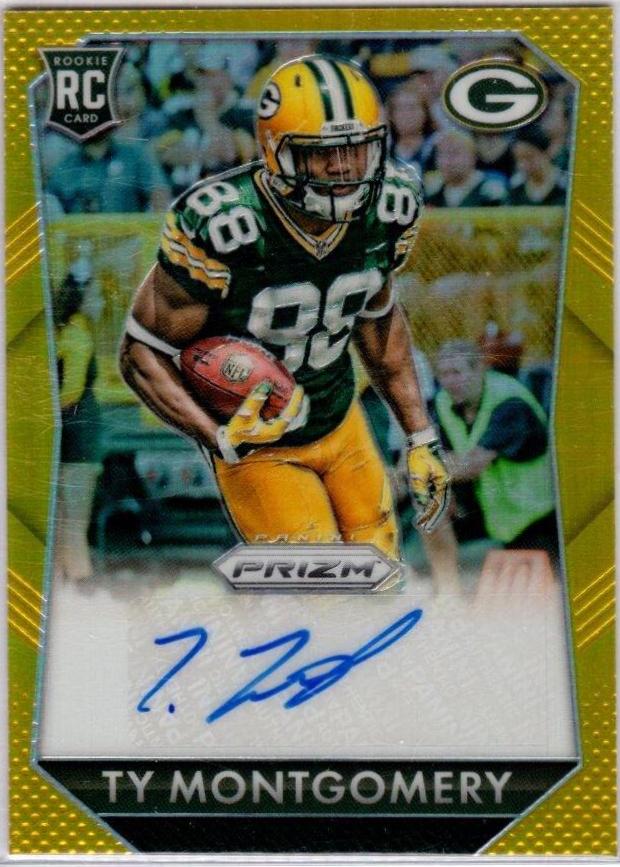 Ty Montgomery [Gold Prizm] #RS-TY