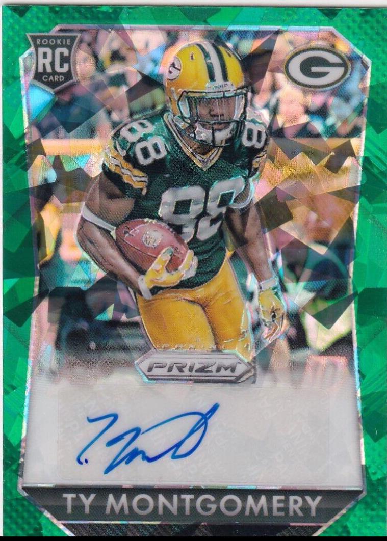 Ty Montgomery [Green Crystals Prizm] #RS-TY