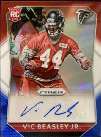 Vic Beasley Jr. [Red, White, Blue Prizm] #RS-VBJ
