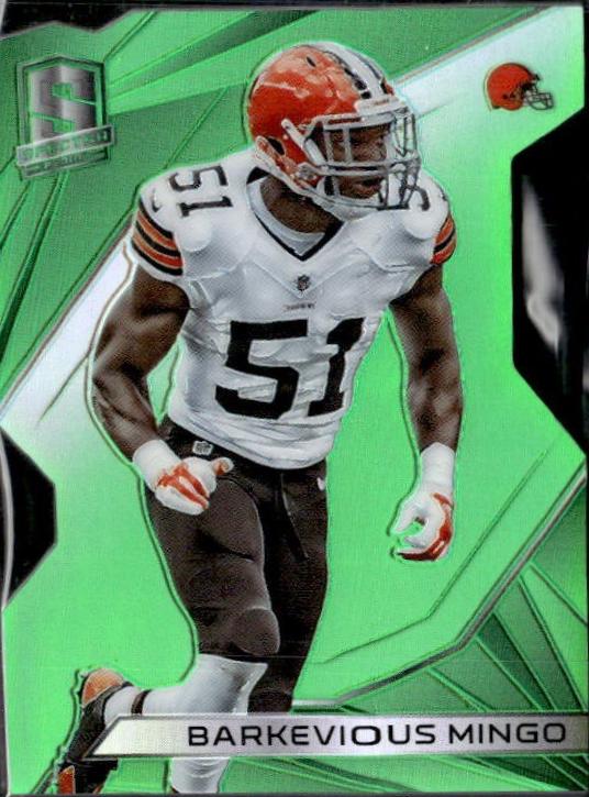 Barkevious Mingo [Neon Green Die Cut] #20