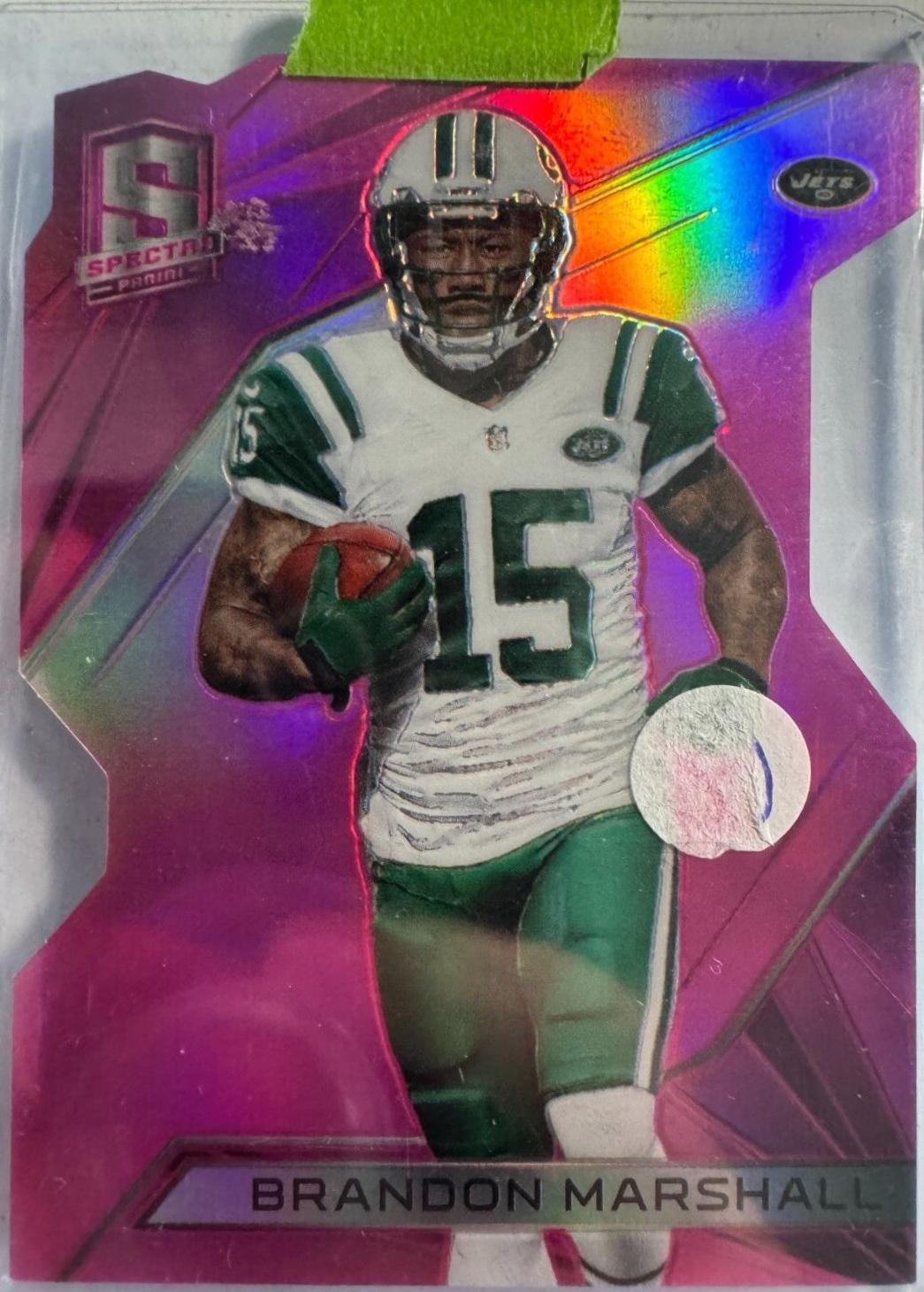 Brandon Marshall [Neon Pink Die Cut] #18