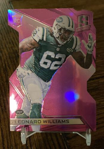 Leonard Williams [Neon Pink Die Cut] #119