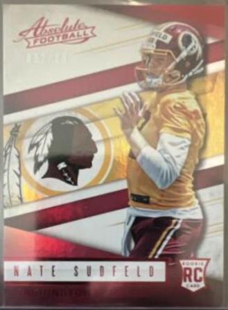 Nate Sudfeld [Spectrum Red] #155