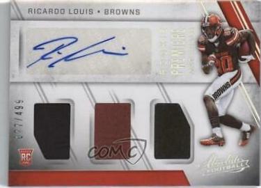 Ricardo Louis [Rookie Premiere Materials Autograph] #224