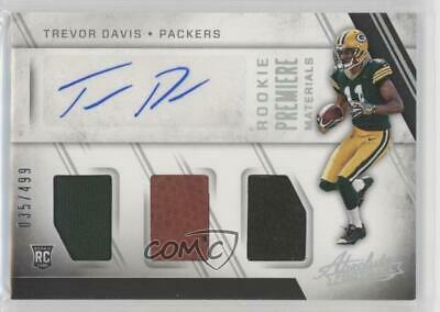 Trevor Davis [Rookie Premiere Materials Autograph] #239