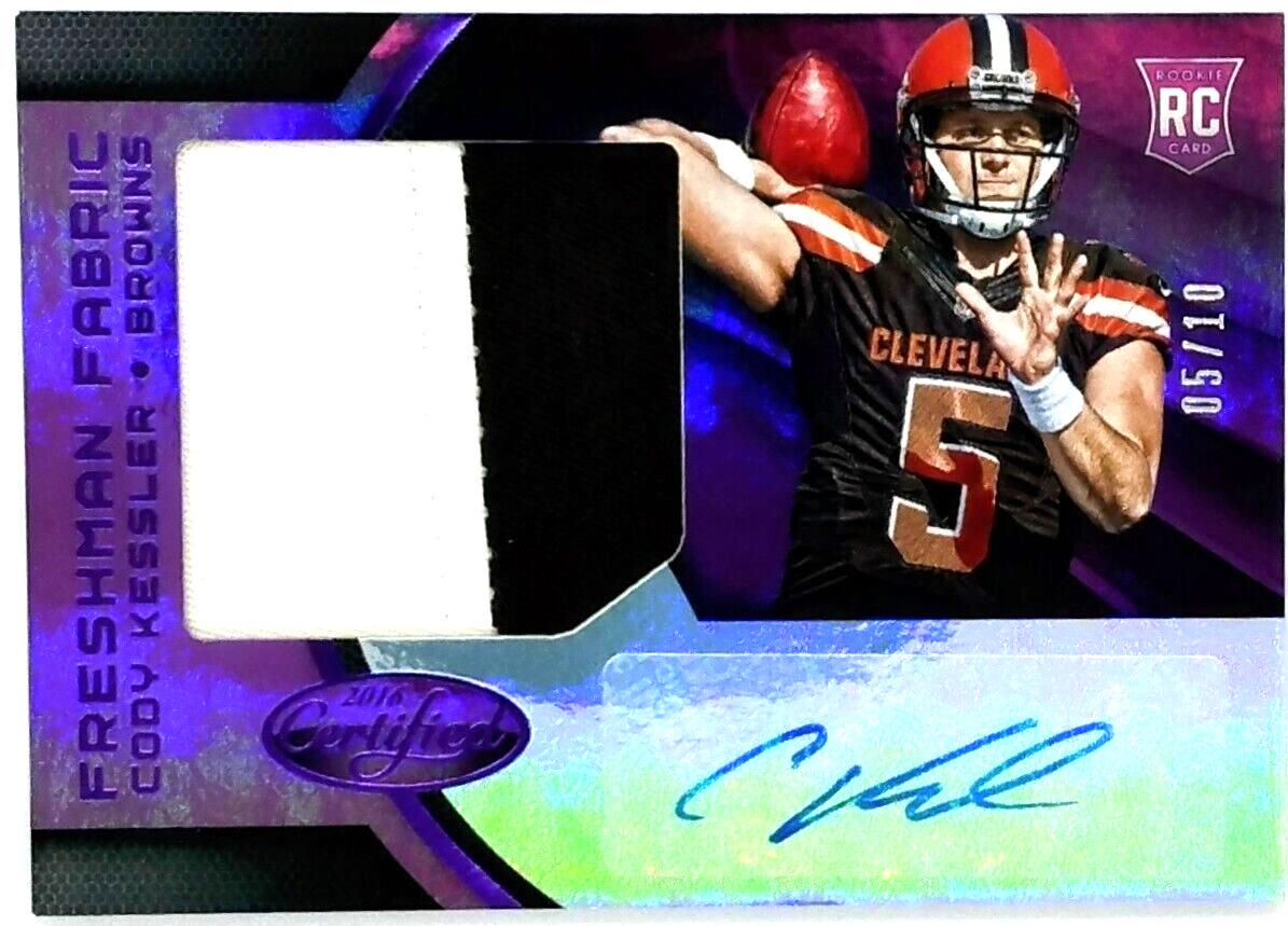 Cody Kessler [Freshman Fabric Mirror Purple Signature] #220