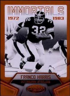 Franco Harris [Mirror Orange] #134
