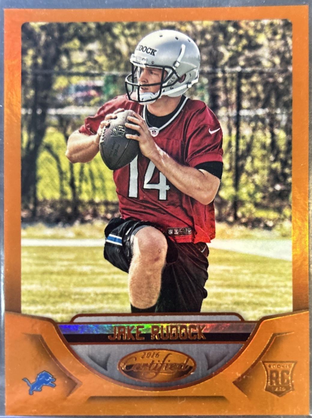 Jake Rudock [Mirror Orange] #170