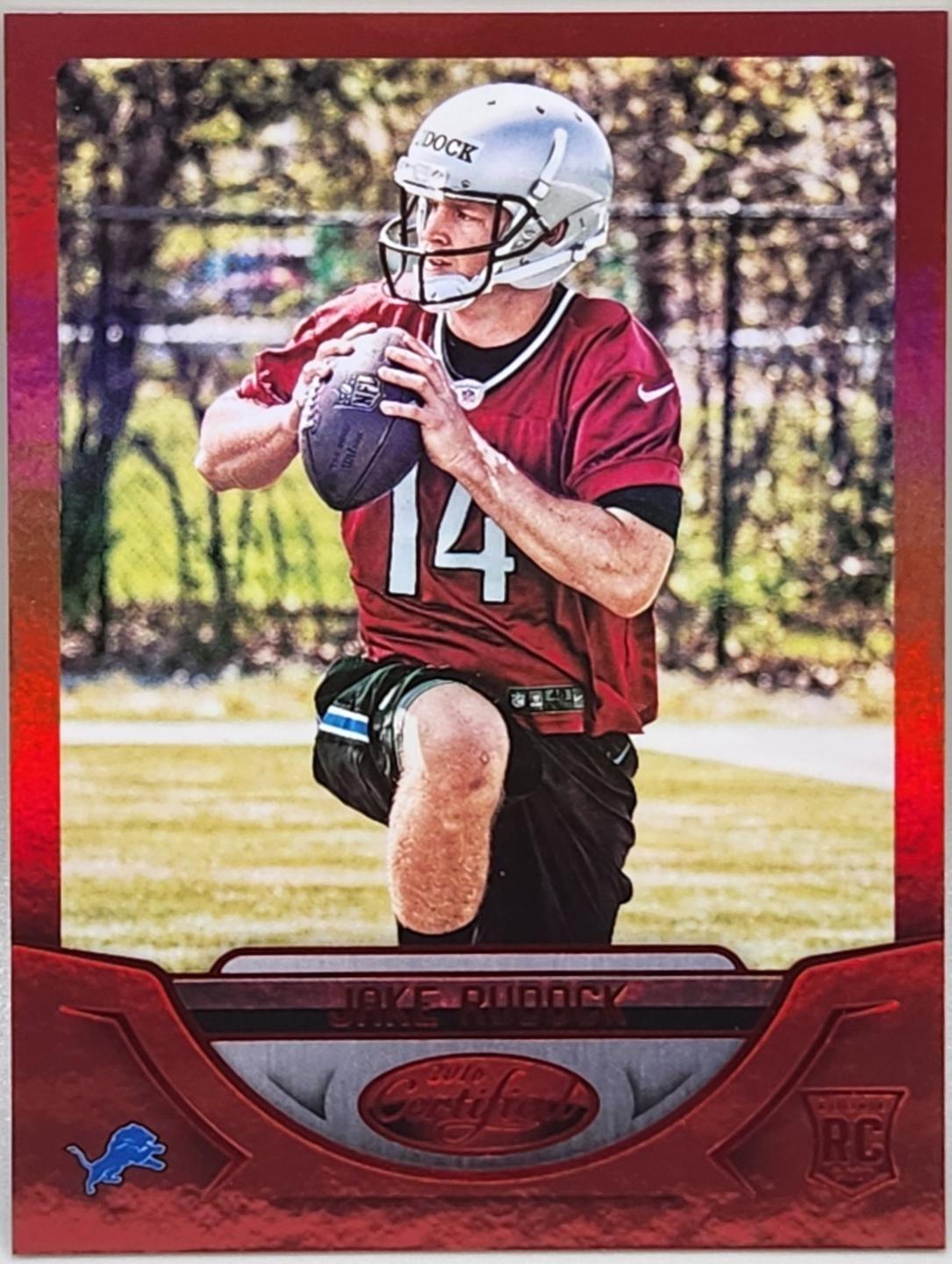 Jake Rudock [Mirror Red] #170