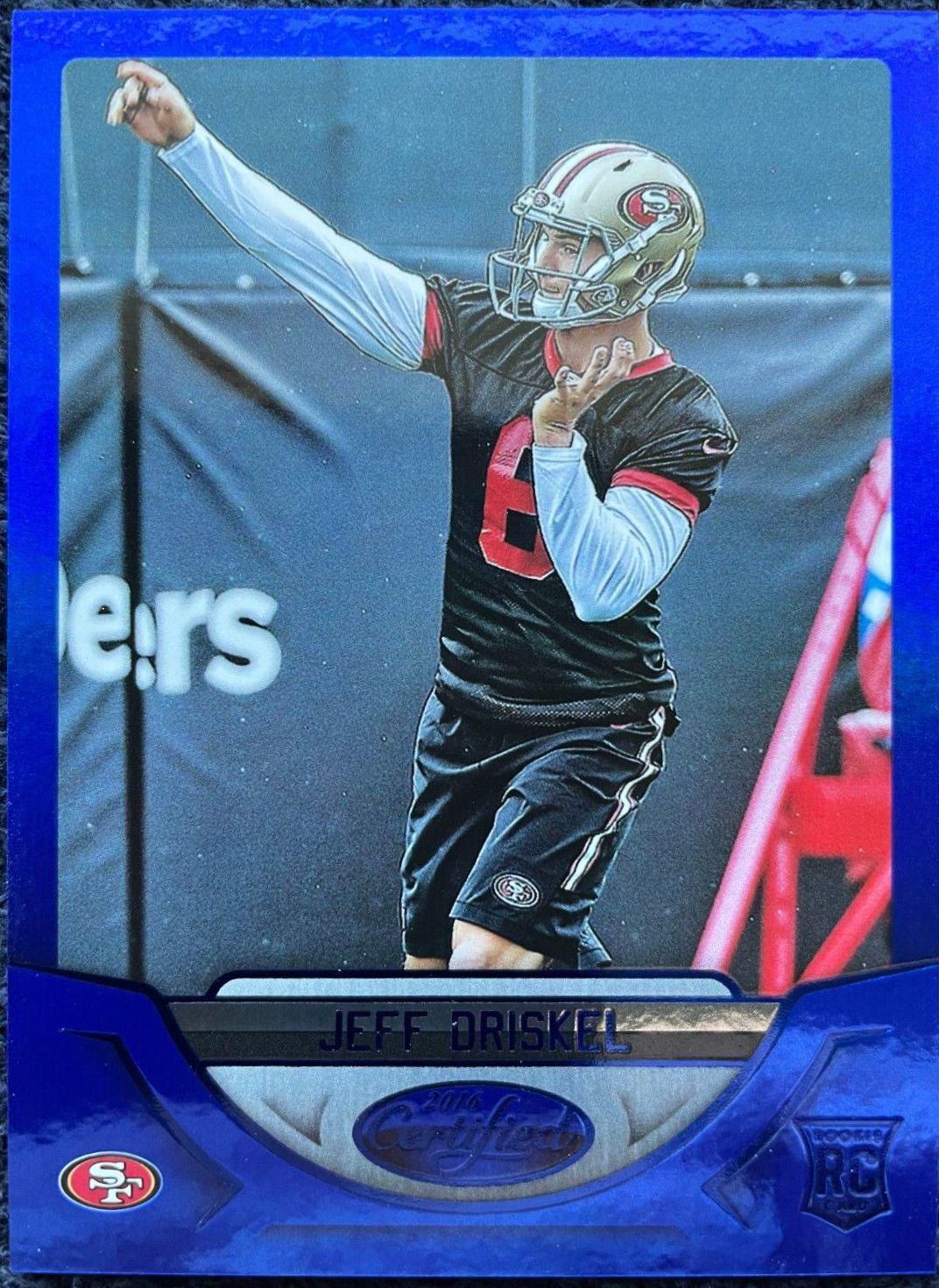 Jeff Driskel [Mirror Blue] #190