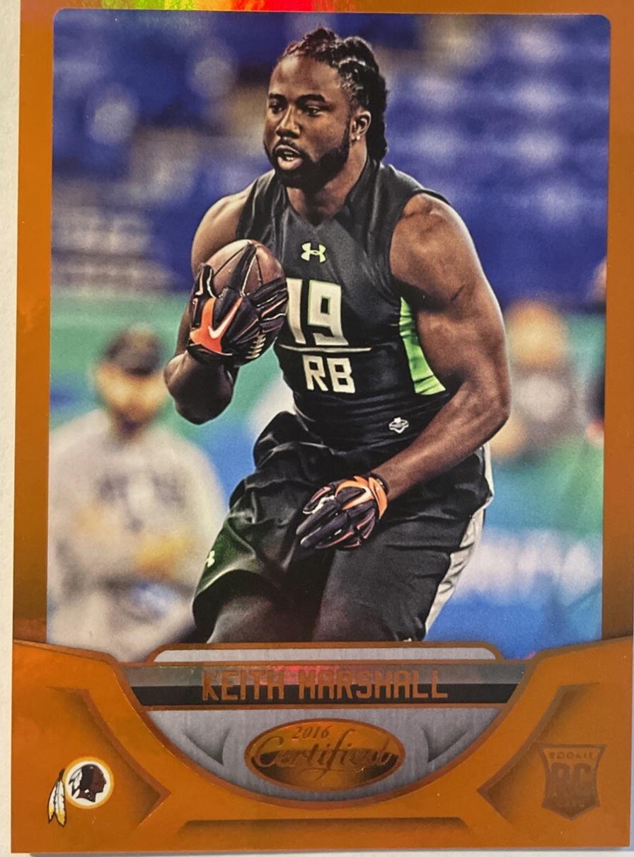 Keith Marshall [Mirror Orange] #192
