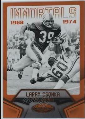 Larry Csonka [Mirror Orange] #128