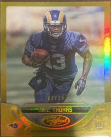 Mike Thomas [Mirror Gold] #175