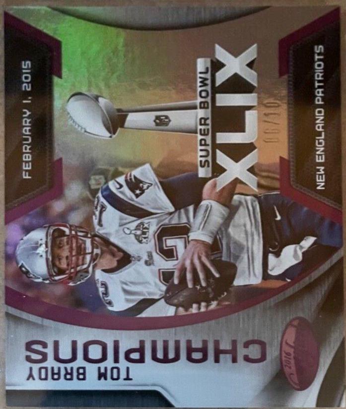 Tom Brady [Mirror Purple] #6