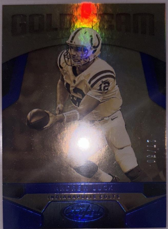 Andrew Luck [Mirror Blue] #10