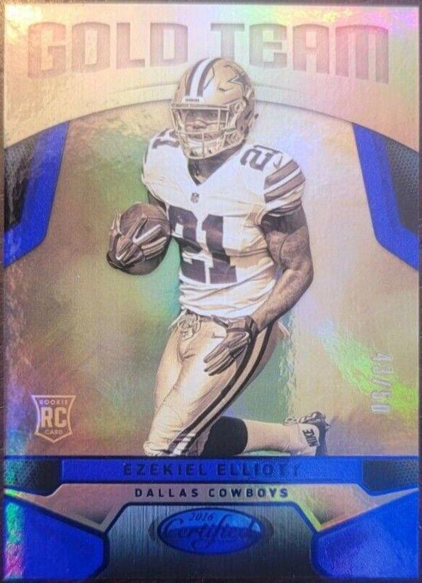 Ezekiel Elliott [Mirror Blue] #14