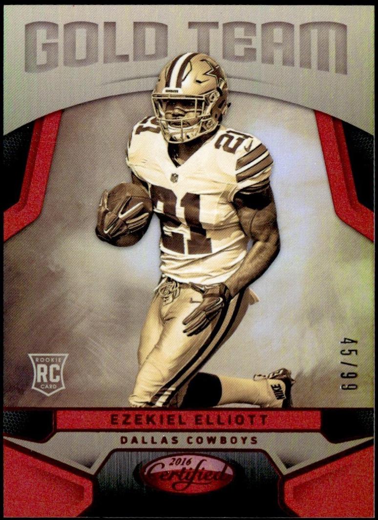 Ezekiel Elliott [Mirror Red] #14