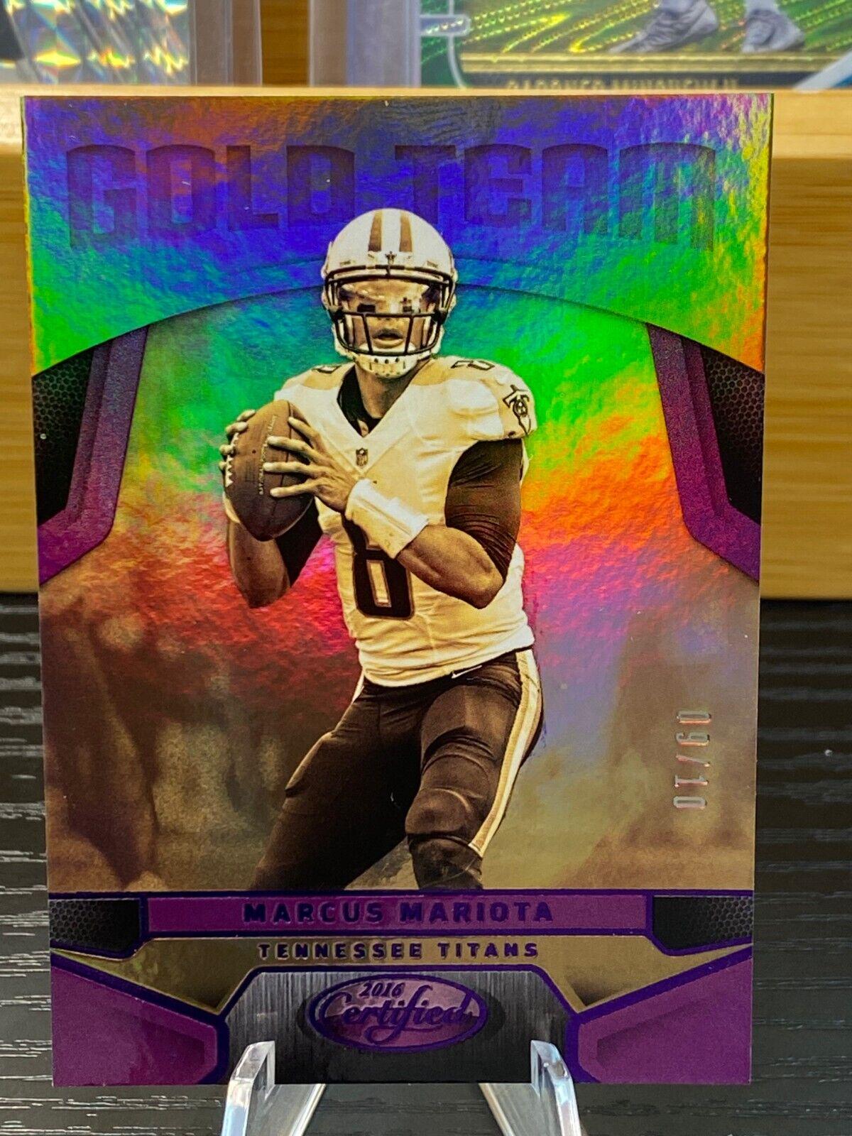 Marcus Mariota [Mirror Purple] #9