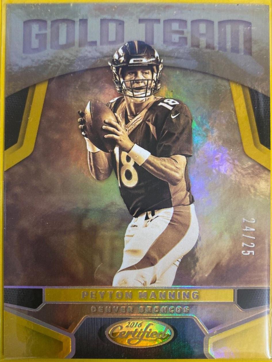 Peyton Manning [Mirror Gold] #1