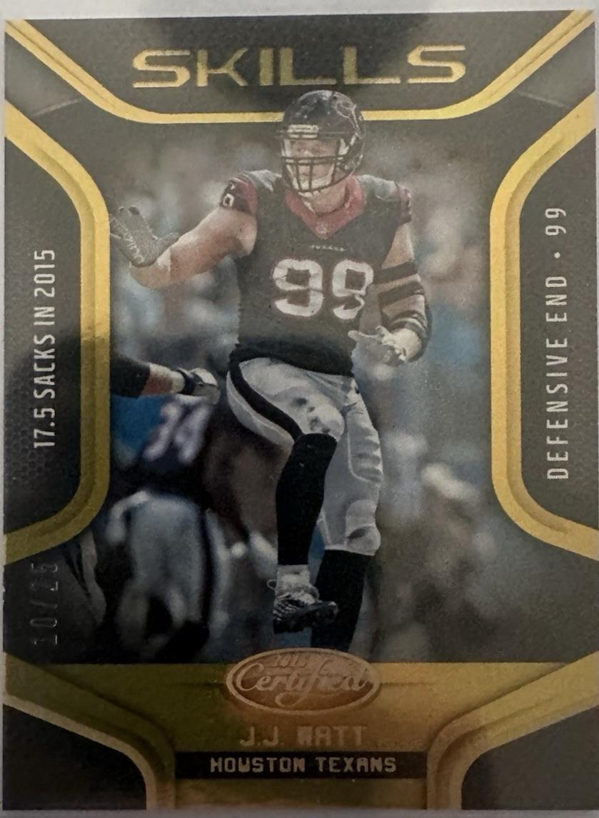 J.J. Watt [Gold] #8
