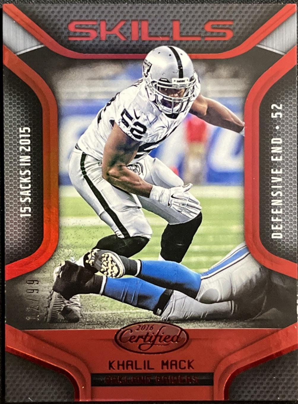 Khalil Mack [Red] #18