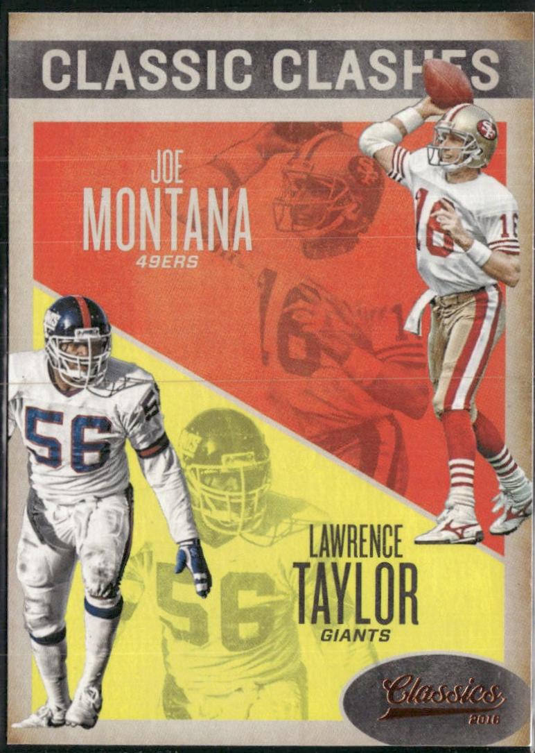 Joe Montana / Lawrence Taylor #19